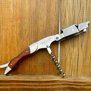 Barvivo Silver Wine Bottle Opener Corkscrew